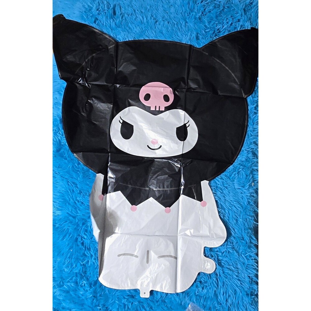 Giant Kuromi Sanrio Character Foil Mylar Balloon- 34" x 22" Celebration Party